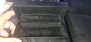 Occhiali da sole Versace neri e dorati