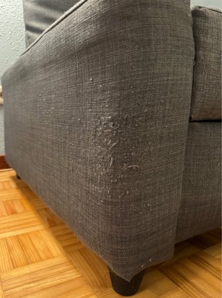 Sofá Cama Chaiselongue IKEA Gris