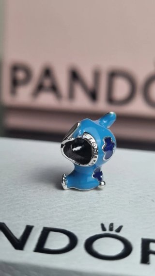 Charm Pandora Stitch Disney Azul