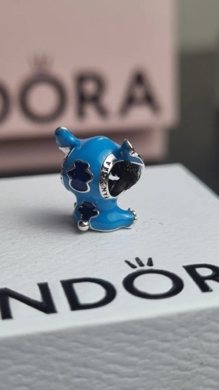 Charm Pandora Stitch Disney Azul
