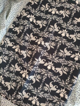 Falda Zara Neopreno Estampado Flores