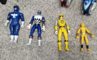 Lotto Bandai Power Rangers & Bootleg