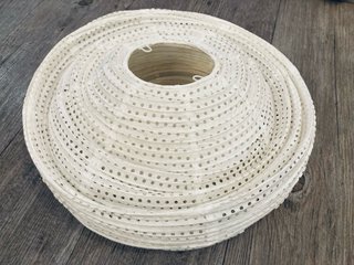 Lámpara de papel estilo boho
