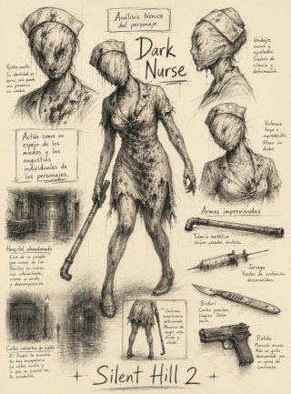 Láminas Silent Hill 2 Remake (Konami)