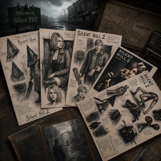 Láminas Silent Hill 2 Remake (Konami)
