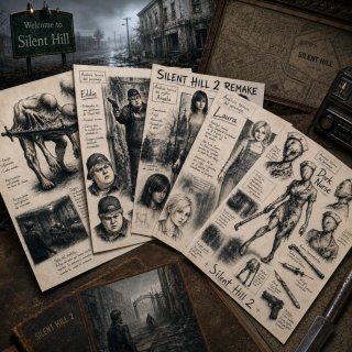 Láminas Silent Hill 2 Remake (Konami)