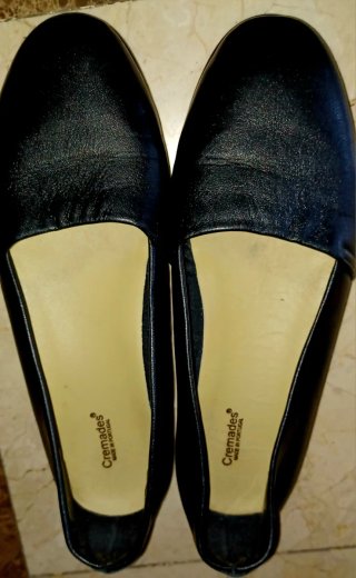 Bailarinas de piel Cremades negras