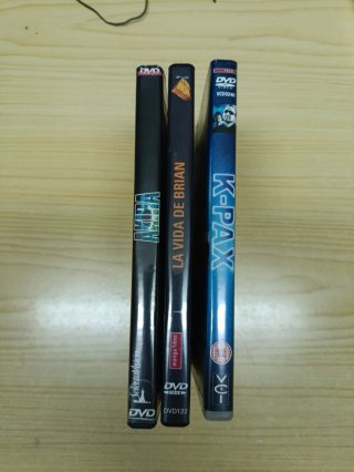 Lote 3 DVDs: Akira, La Vida de Brian, K-Pax