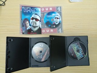 Lote 3 DVDs: Akira, La Vida de Brian, K-Pax