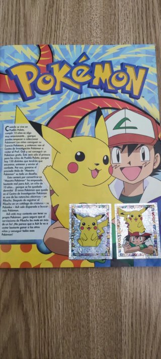 Álbum de Cromos Pokémon ¡Hazte con todos!