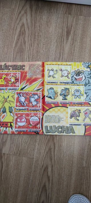 Álbum de Cromos Pokémon ¡Hazte con todos!