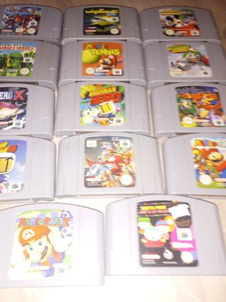 Juegos Nintendo 64 - Cada uno 25€
