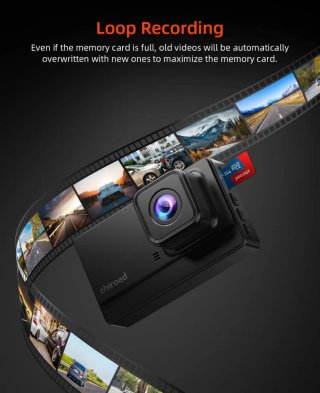 Cámara Dashcam 1080P 3 IPS 32GB