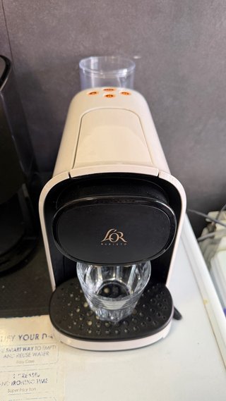 Cafetera Philips L'OR Barista Blanca