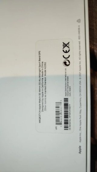 [COMPLETÍSIMAS] Caja Apple Watch SE y Sport Band