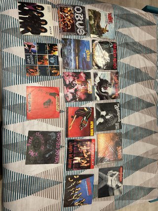 Vinilos de Rock, Heavy metal, clásicos...