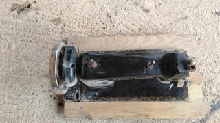 Máquina de coser Wertheim antigua