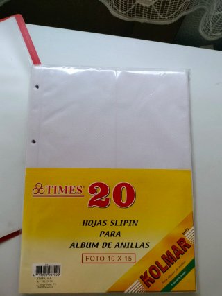 Carpeta de fundas para fotos Kolmar