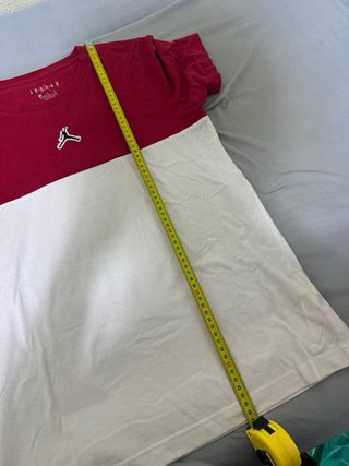 Camiseta Jordan Roja y Blanca Talla M