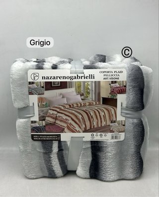 Coperta plaid matrimoniale Nazarenogabrielli