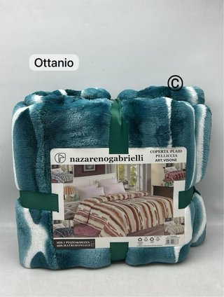 Coperta plaid matrimoniale Nazarenogabrielli