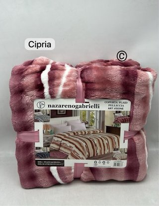 Coperta plaid matrimoniale Nazarenogabrielli