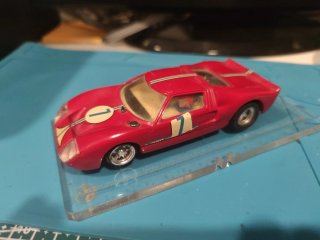 Scalextric Exin Ford GT 40 Rojo