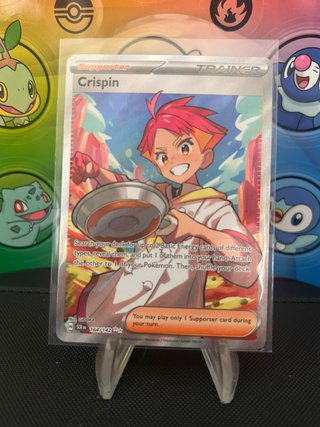 Carta Pokémon Crispin SCR 164/142