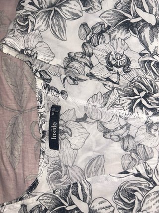 Camisa estampada flores