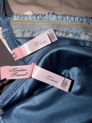 Agent Provocateur costume da bagno Denim Ciliegie