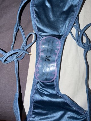 Agent Provocateur costume da bagno Denim Ciliegie