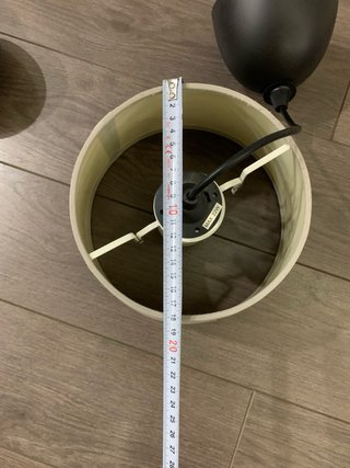 Lámpara de tela Älmhult Ikea
