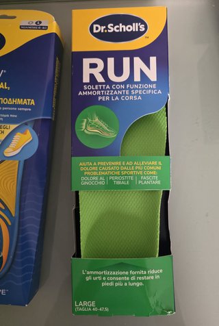 Lote 3 pares plantillas Scholl Gel Activ+Run