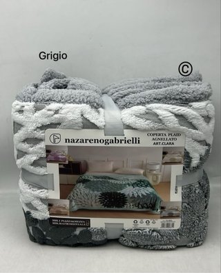 Nuova Coperta Plaid Nazareno Gabrielli