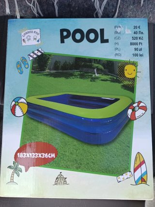 Piscina Hinchable Familiar 183x133x36cm