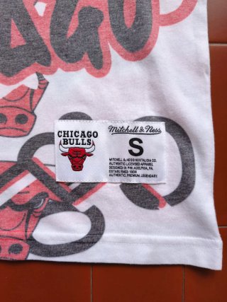 T-shirt Chicago Bulls Mitchell & Ness Taglia S