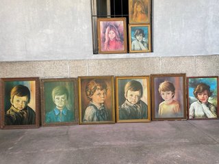 Quadro Menino da Lágrima