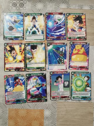 Lote Cartas Dragon Ball Z