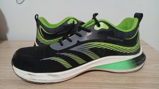 Zapatillas Seguridad Talla 45 Negro/Verde