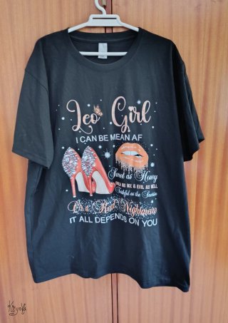 Camiseta Zodiaco Leo Girl