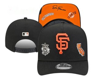 Gorra New Era San Francisco Giants Negra Naranja