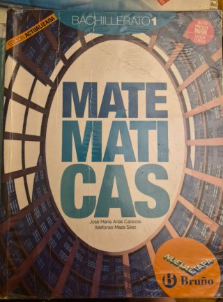 Matemáticas 1 Bachillerato Nueva etapa Bruño Ed...