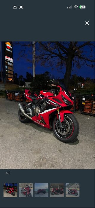 Honda CBR650R Roja 2021