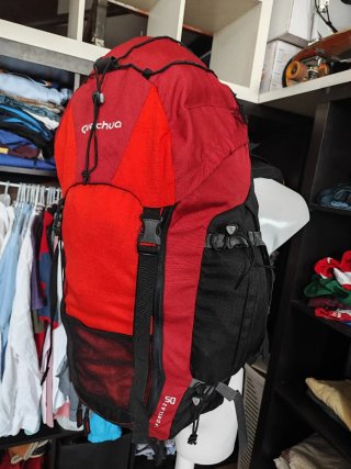 Mochila Quechua senderismo gran capacidad