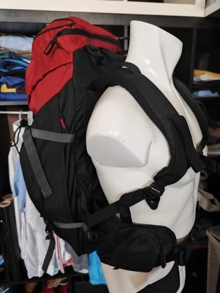 Mochila Quechua senderismo gran capacidad