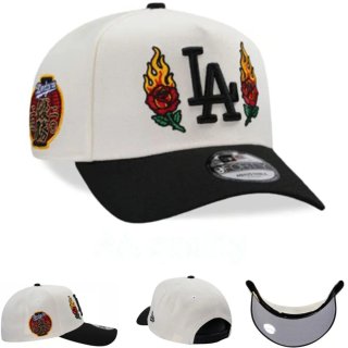 Gorra New Era LA Rose & Flames