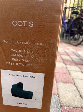 Cybex Gazelle S Cot Ocean Blue
