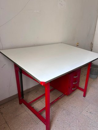 Meda inclinada dibujo tecnico
