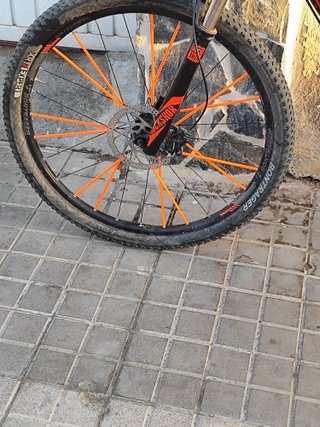Bicicletta da montagna TREK arancione