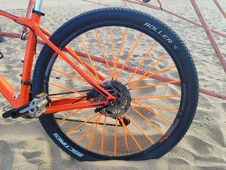 Bicicletta da montagna TREK arancione